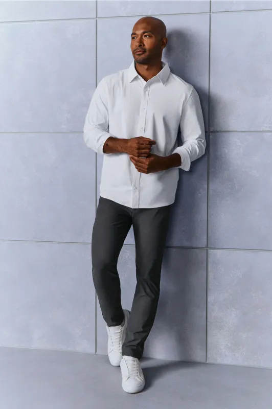 The Don Long Sleeve Button Up (Slim Fit)+ Don Pant (Slim fit) 2-Piece Outfit made by Fabletics