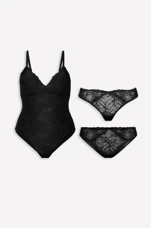 Smoothing Lace Essentials 3-Piece Bundle made by Fabletics