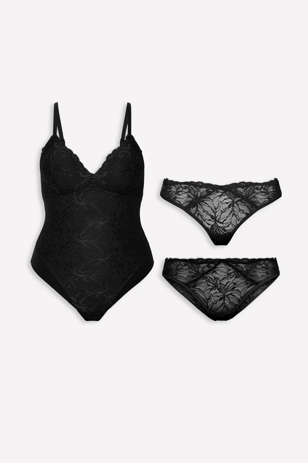 Smoothing Lace Essentials 3-Piece Bundle sold by Fabletics