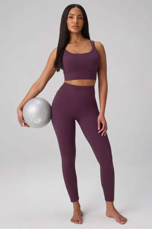 Principal Medium Impact Sports Bra + Booty Scrunch PureLuxe Legging 2-Piece Outfit made by Fabletics