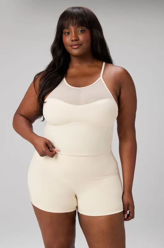 PureLuxe Mesh Built-In Bra Tank made by Fabletics