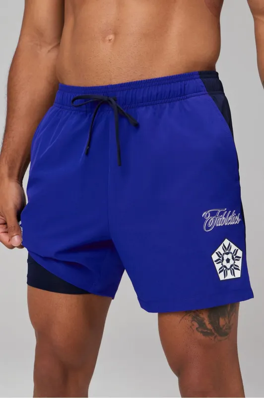 The O2 Run Short Lined 5in made by Fabletics