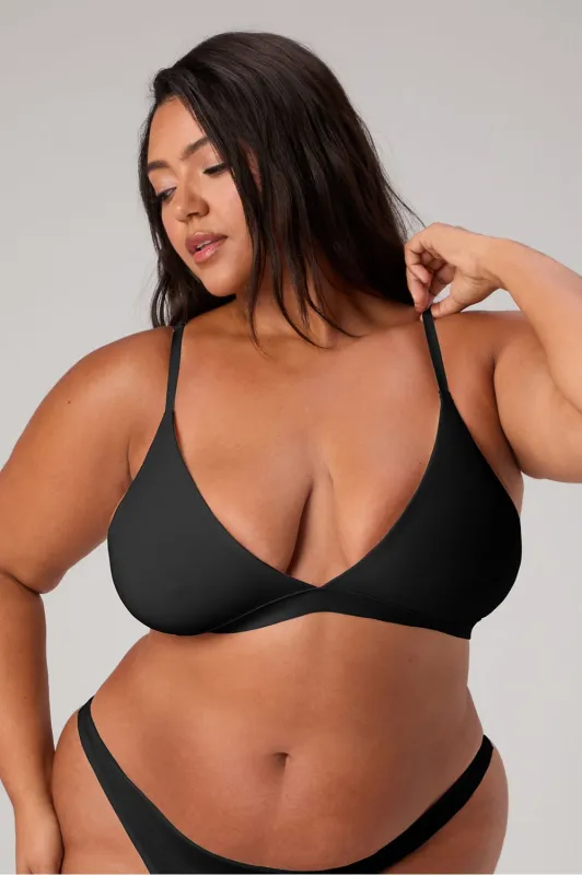 Stretchy Fit Triangle Bralette made by Fabletics