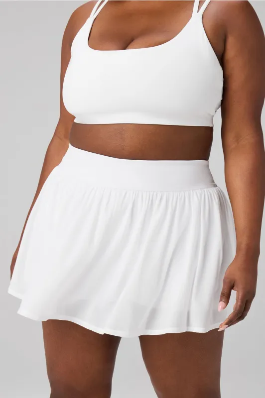 High-Waisted Mesh Classic Mini Skirt made by Fabletics