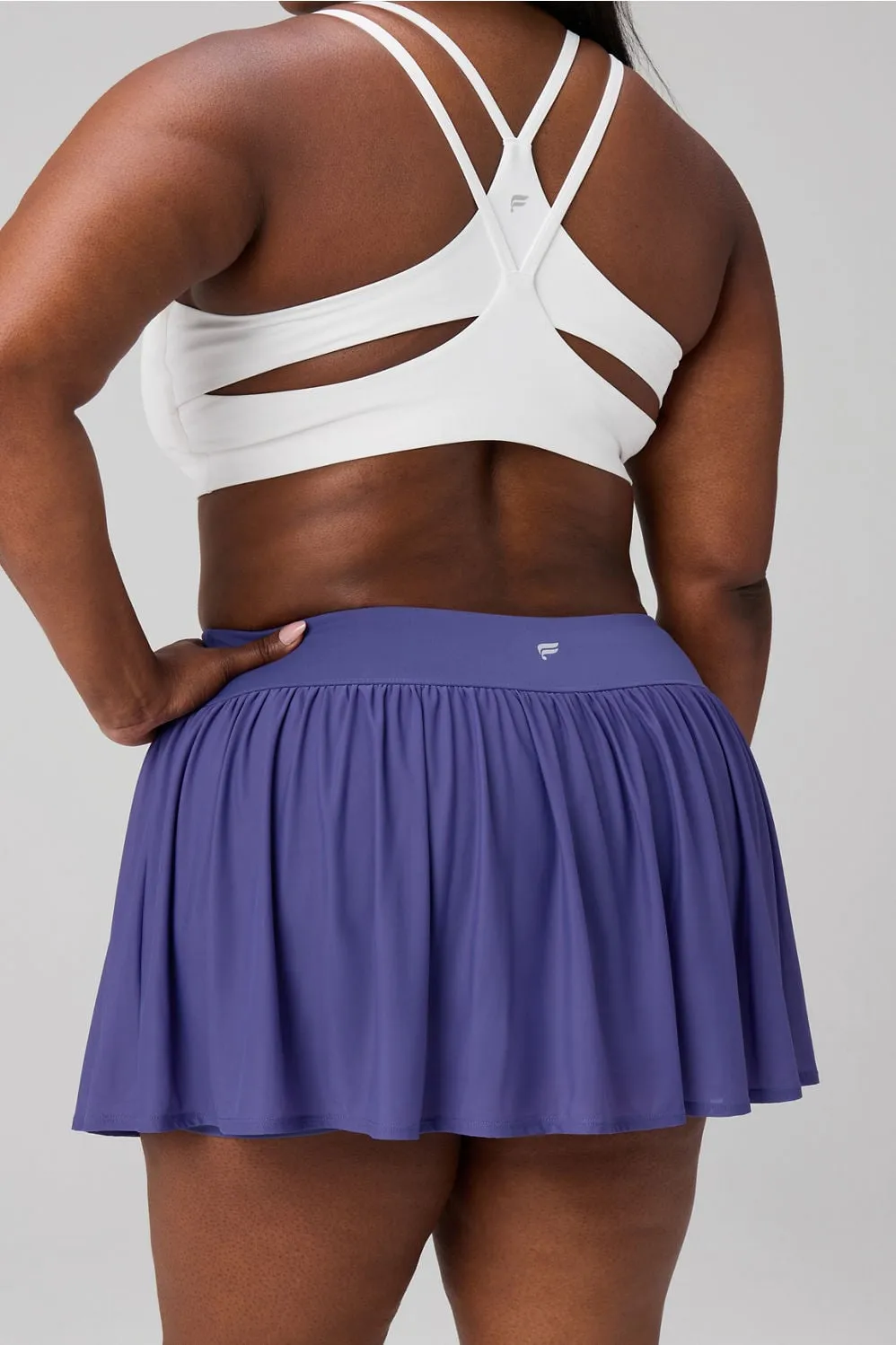 High-Waisted Mesh Ultra Mini Skirt sold by Fabletics