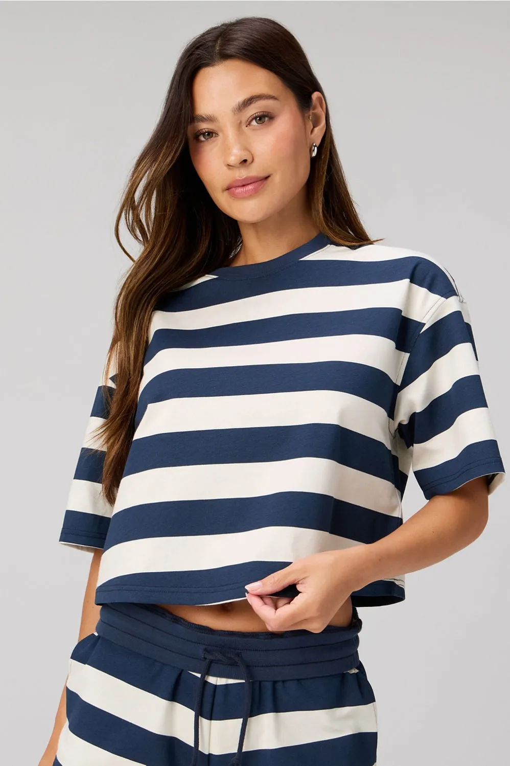 Heavy Cotton Boxy Tee sold by Fabletics