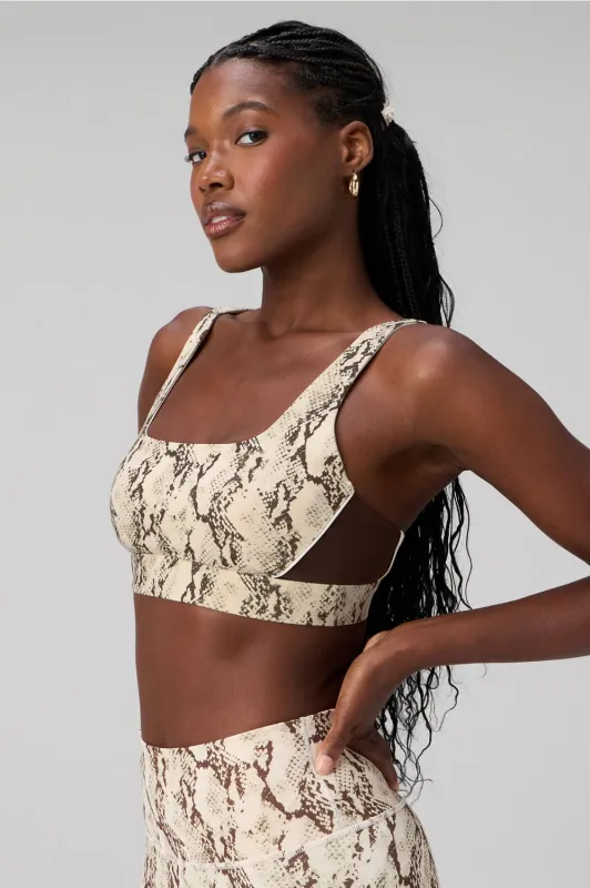 Adjustable Medium Impact Bra made by Fabletics