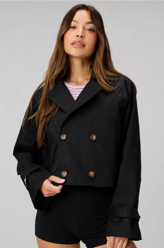Cropped Trench made by Fabletics