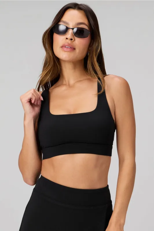 Adjustable Medium Impact Bra made by Fabletics