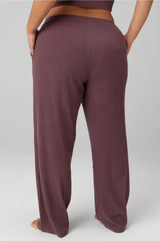 Wide Rib Straight Leg Pant made by Fabletics