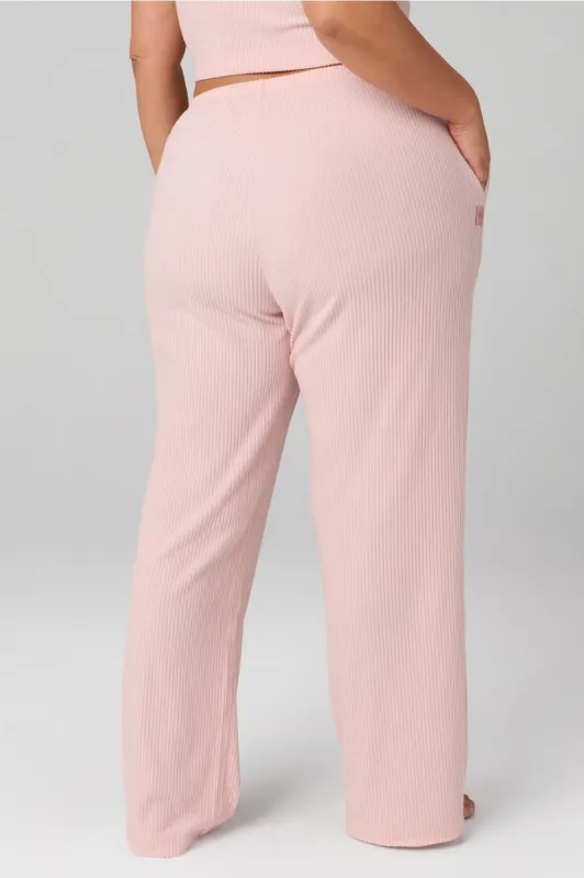Wide Rib Straight Leg Pant made by Fabletics
