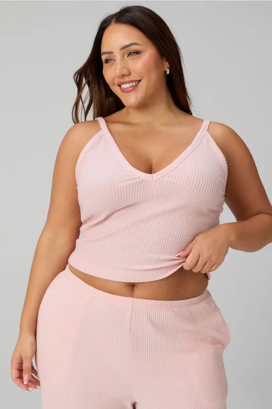 Wide Rib V-Neck Tank made by Fabletics