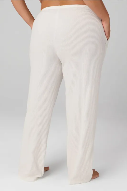 Wide Rib Straight Leg Pant made by Fabletics