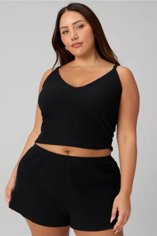 Wide Rib V-Neck Tank made by Fabletics
