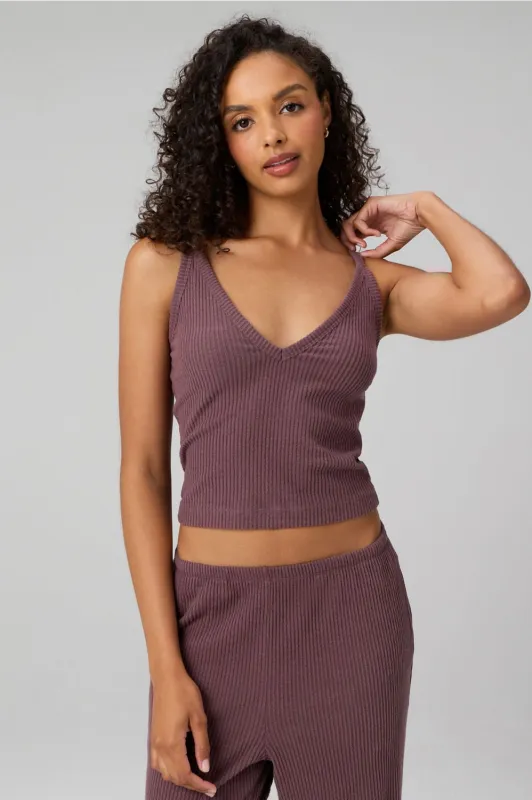 Wide Rib V-Neck Tank made by Fabletics