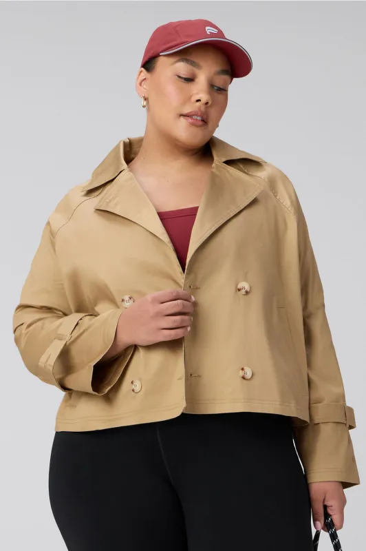 Cropped Trench made by Fabletics