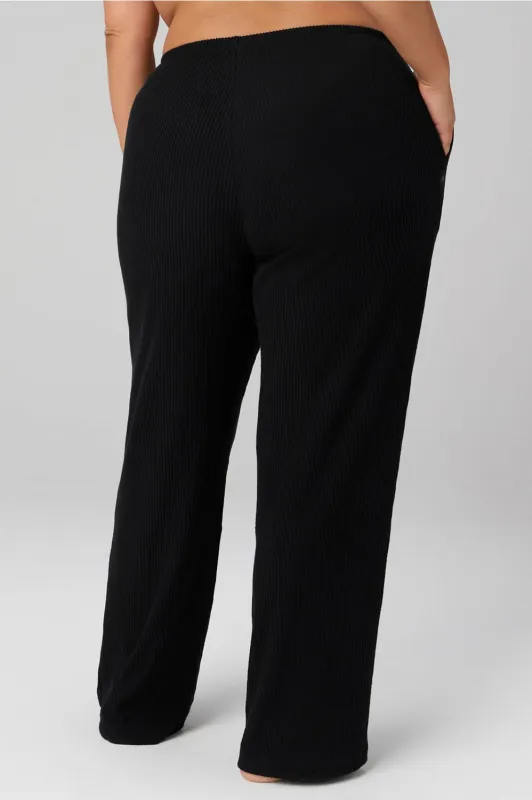 Wide Rib Straight Leg Pant made by Fabletics