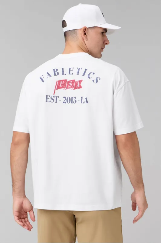 The Effortless Oversized Tee made by Fabletics