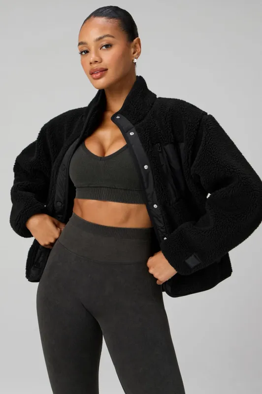 Tahoe Teddy Jacket - Solid made by Fabletics