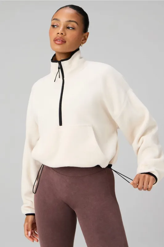 NO Chill Fleece Half-Zip made by Fabletics
