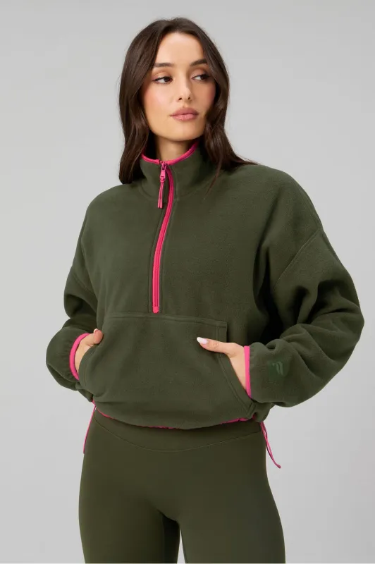 NO Chill Fleece Half-Zip made by Fabletics