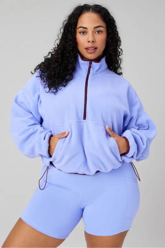 NO Chill Fleece Half-Zip made by Fabletics