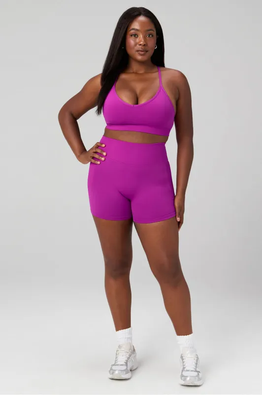 Seamless V-Neck Low Impact Bra made by Fabletics