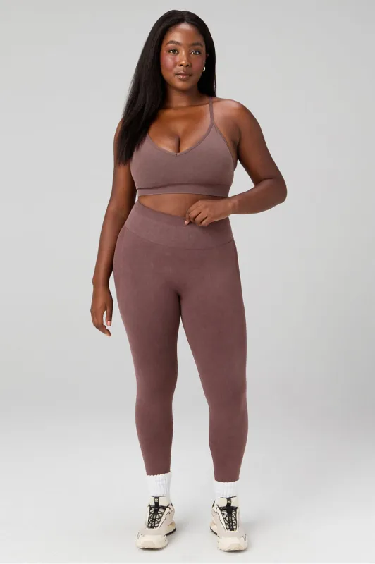 Seamless V-Neck Low Impact Bra made by Fabletics