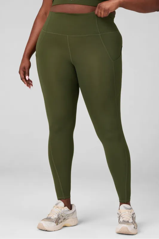 Oasis PureLuxe High-Waisted Legging 7/8 made by Fabletics