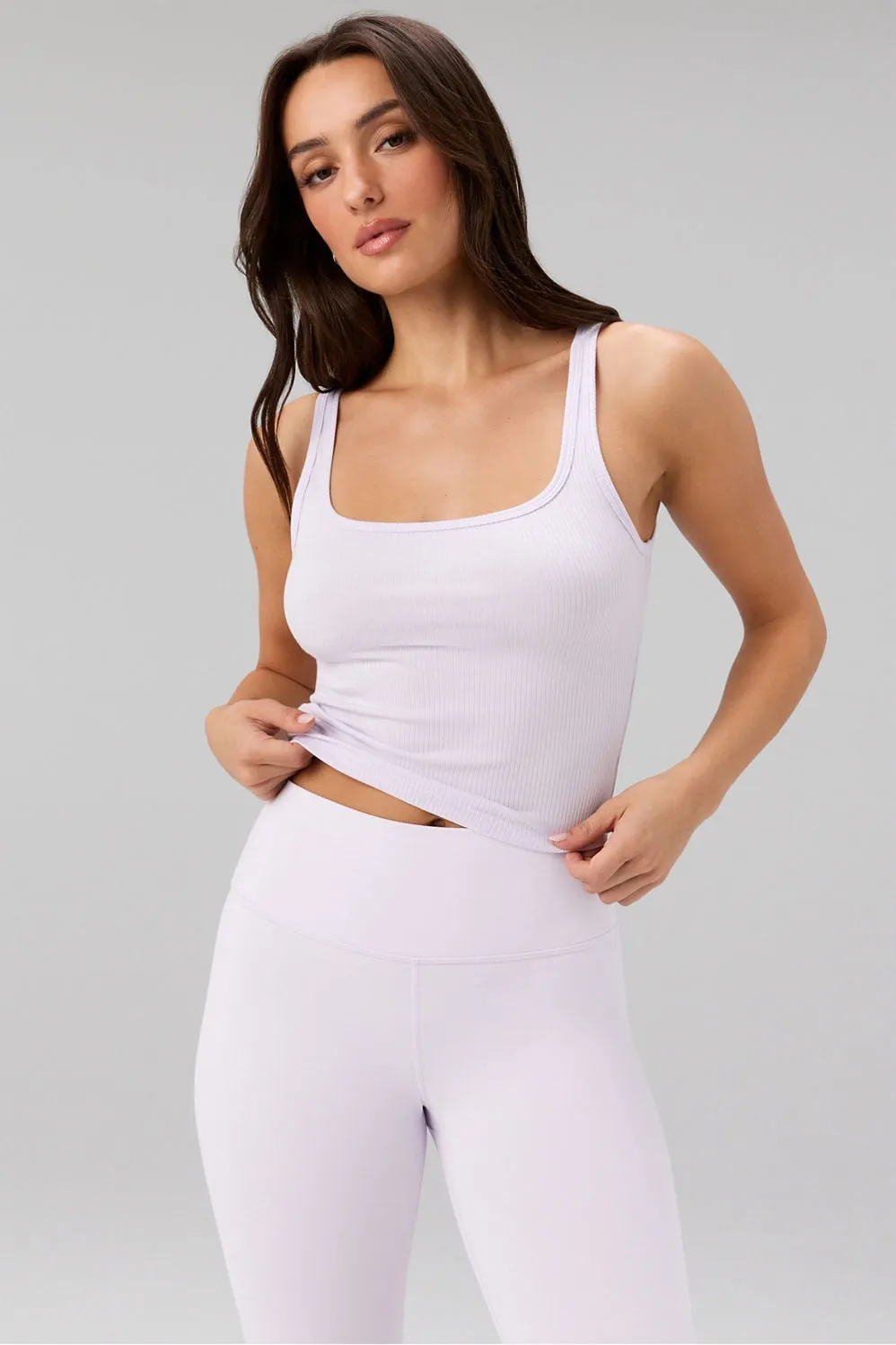 Modal Rib Cropped Tank sold by Fabletics