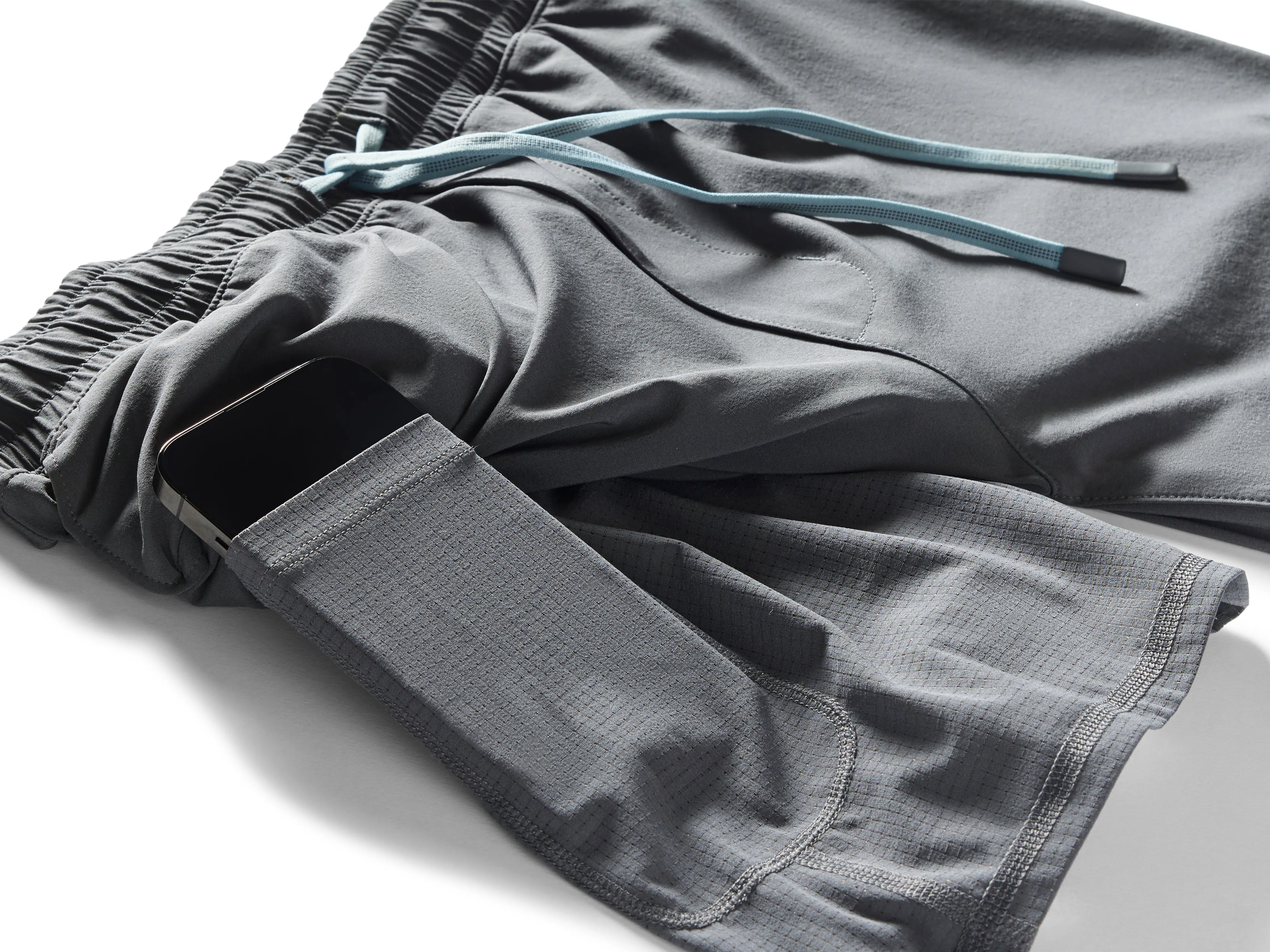 Shorelite Active Swim Short (7" Inseam) - Cowry Grey sold by Faherty product image thumbnail 2