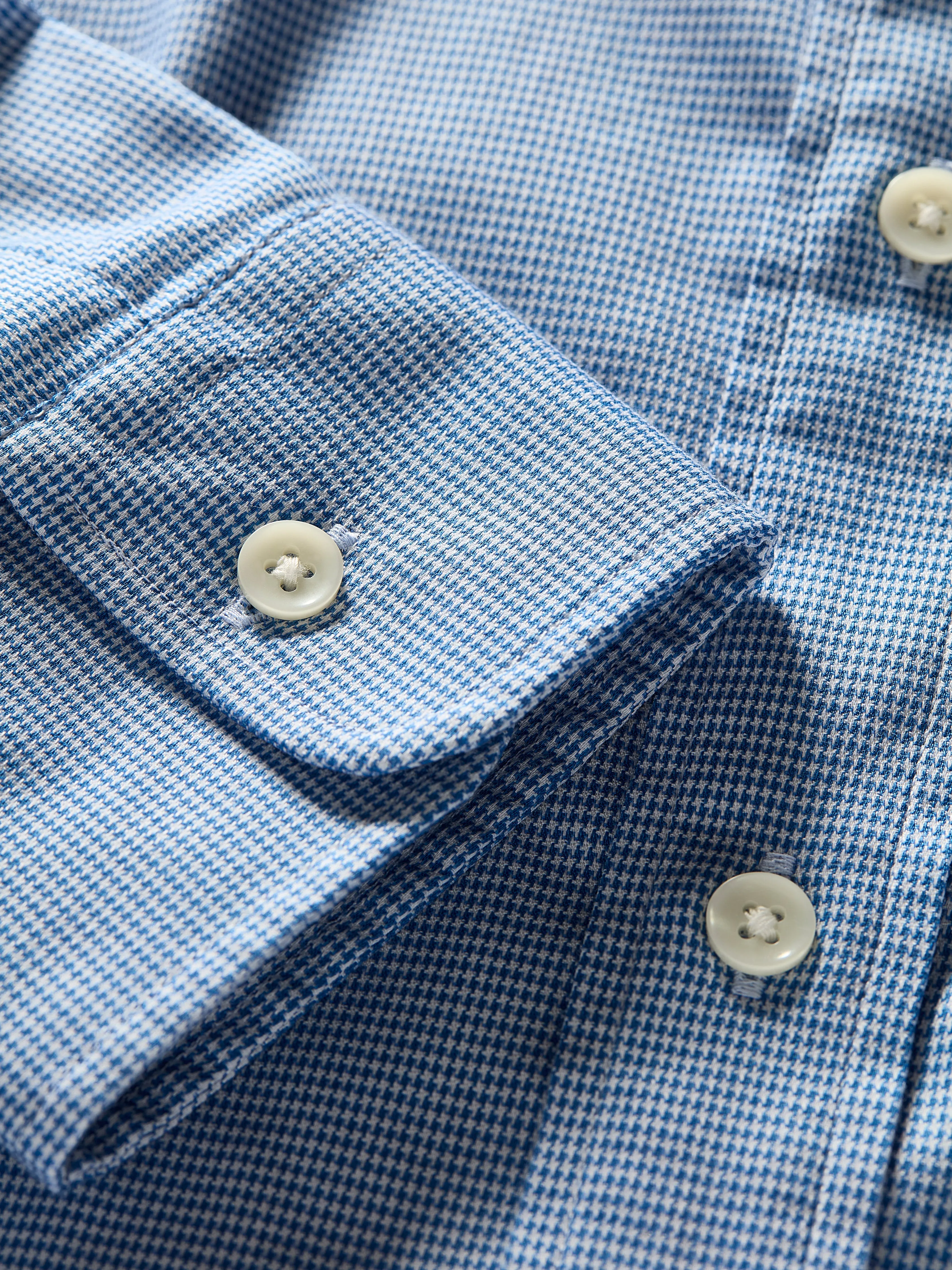 Movement™ Shirt (Tall) - Azure Pincheck sold by Faherty product image thumbnail 2