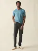 Sunwashed Pocket Tee - Teal Harbor sold by Faherty
