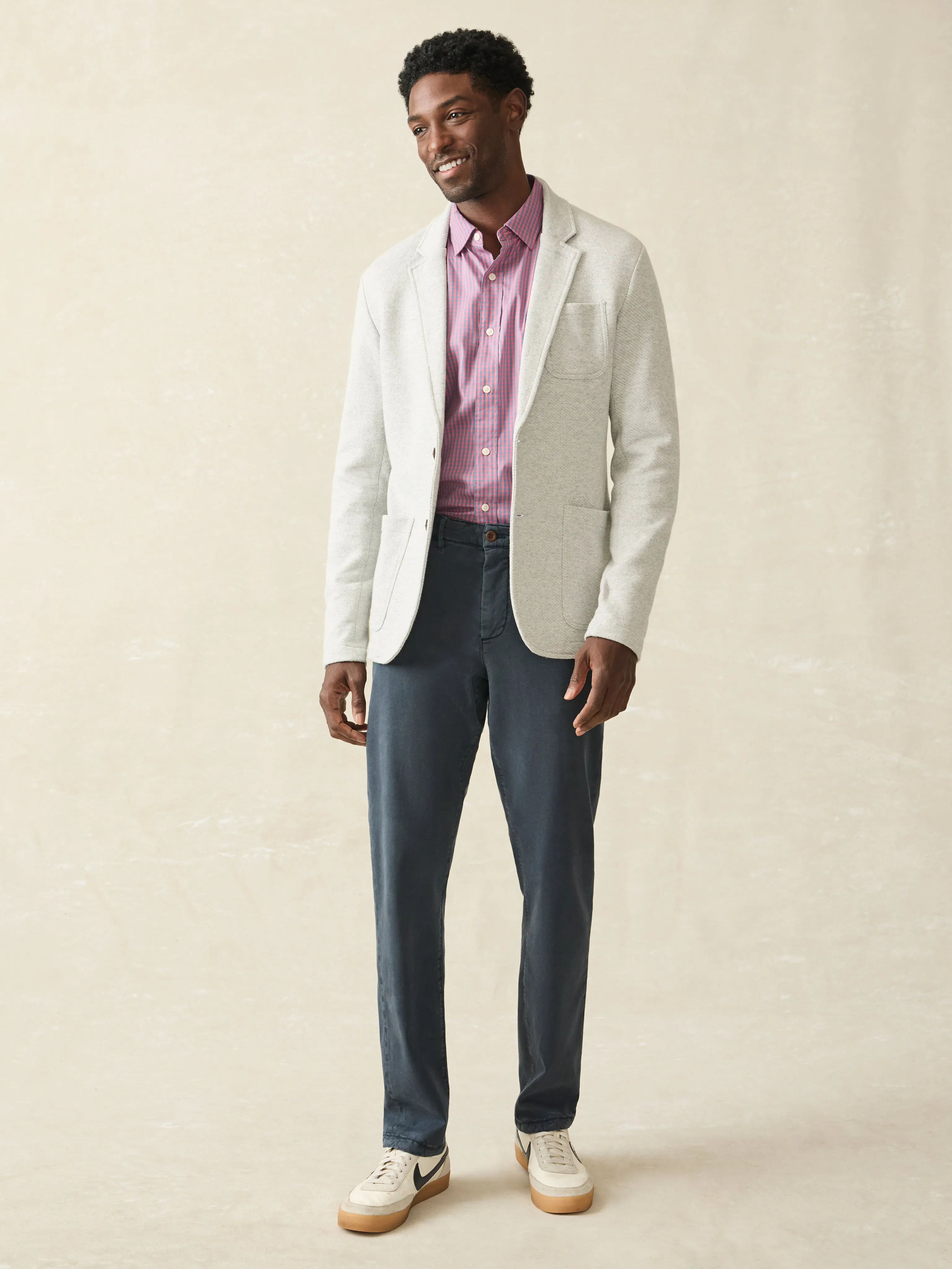 Coastline Stretch Chino - Blue Nights sold by Faherty product image thumbnail 4