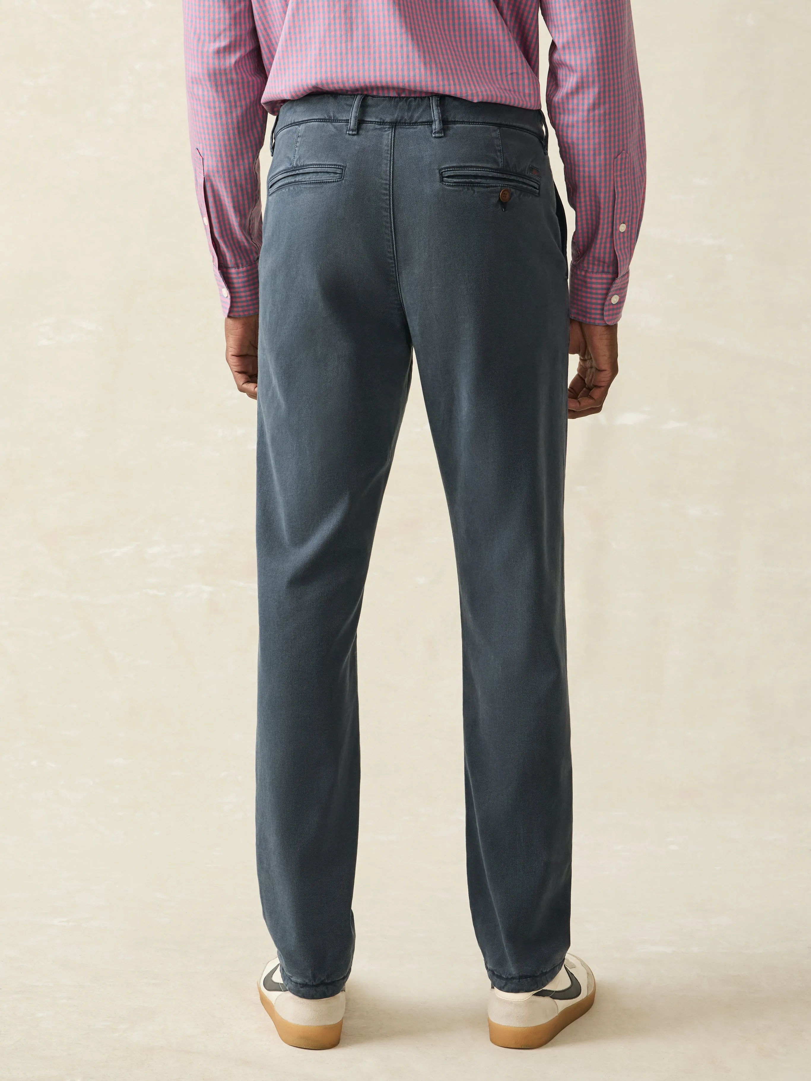 Coastline Stretch Chino - Blue Nights sold by Faherty product image thumbnail 5
