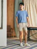 Coastline Stretch Chino Short (6" Inseam) - Utility Khaki sold by Faherty