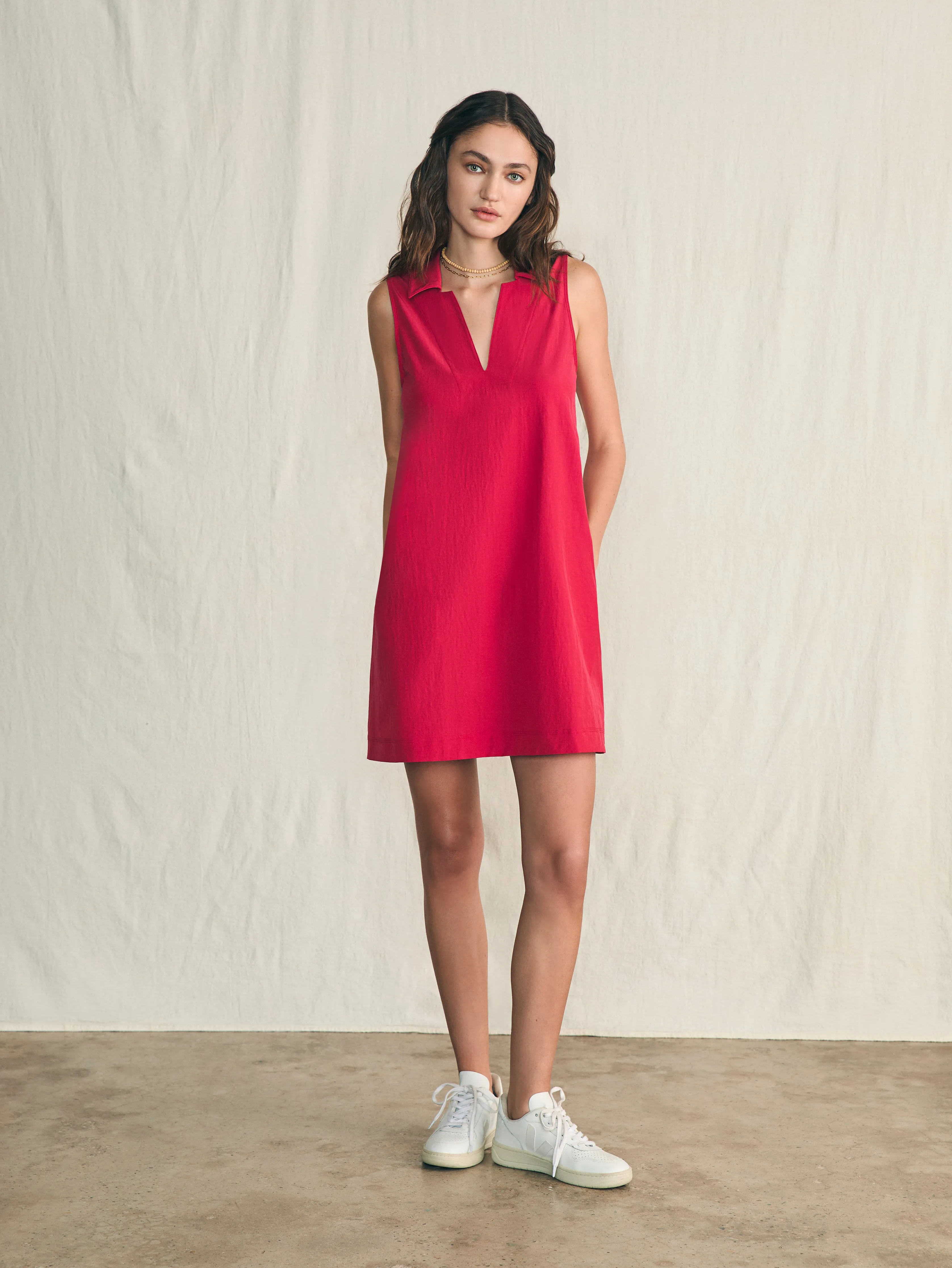 All Day Polo Dress - Granita sold by Faherty product image thumbnail 5