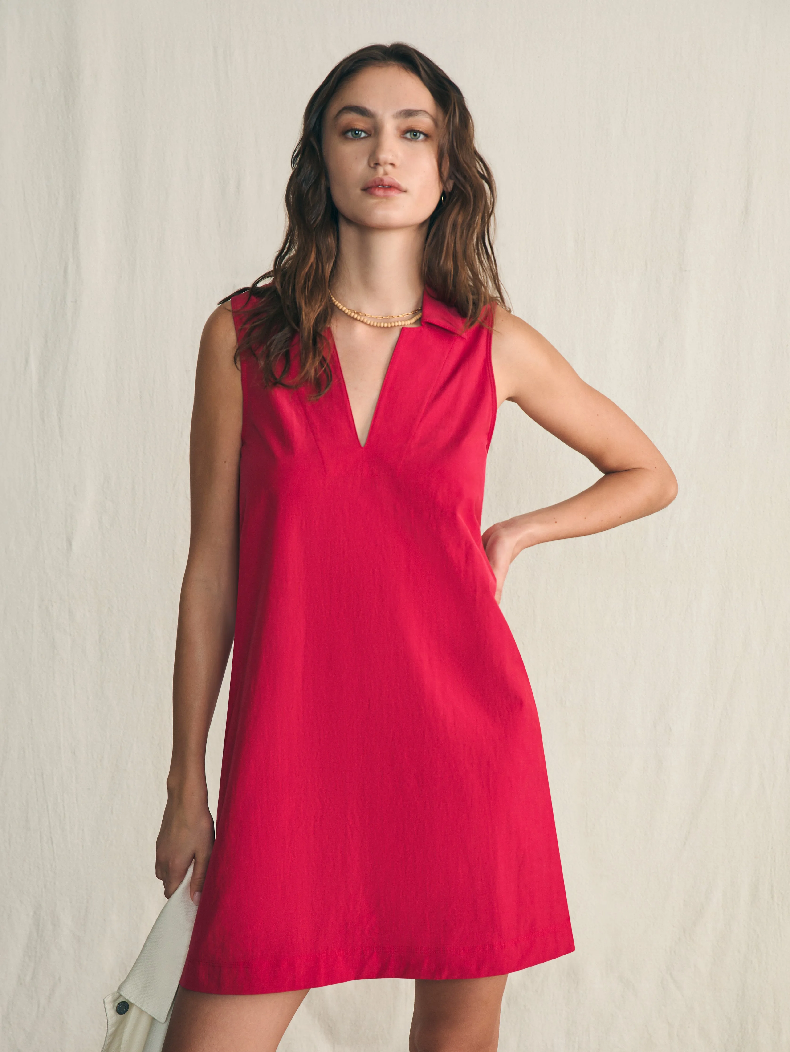 All Day Polo Dress - Granita sold by Faherty product image thumbnail 2