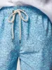 Beacon Trunk (7" Inseam) - Hilo Teal Floral sold by Faherty