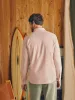 Sunwashed Chambray Shirt - Coastal Mauve sold by Faherty