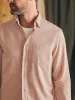Sunwashed Chambray Shirt - Coastal Mauve sold by Faherty