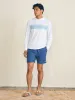 Shorelite UPF Hoodie - White Surf Stripe sold by Faherty