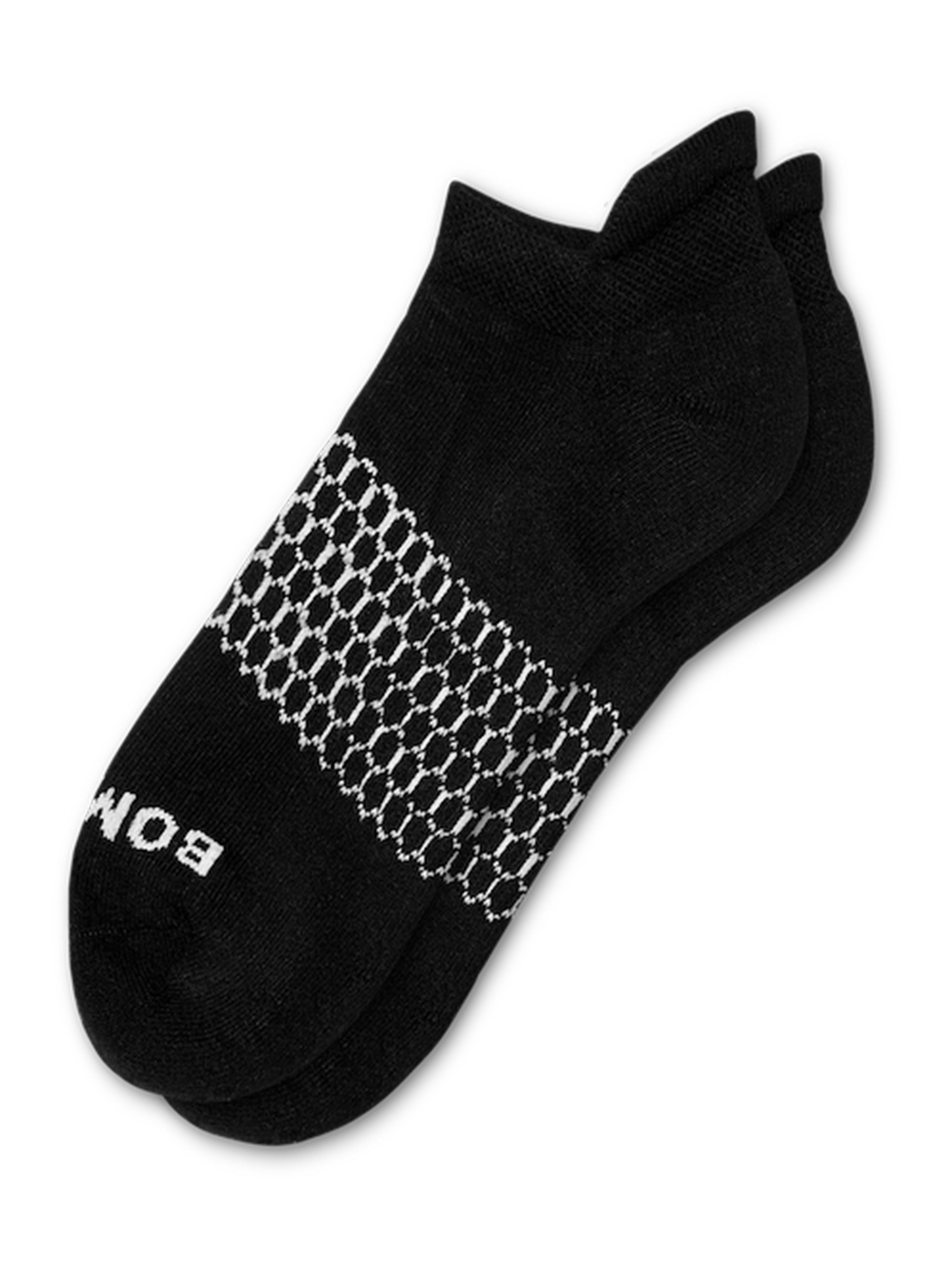 Bombas Solids Ankle - Black sold by Faherty