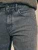 Organic Cotton Slim Straight Denim (34" Inseam) - Coal Creek Wash sold by Faherty