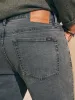 Organic Cotton Slim Straight Denim (34" Inseam) - Coal Creek Wash sold by Faherty