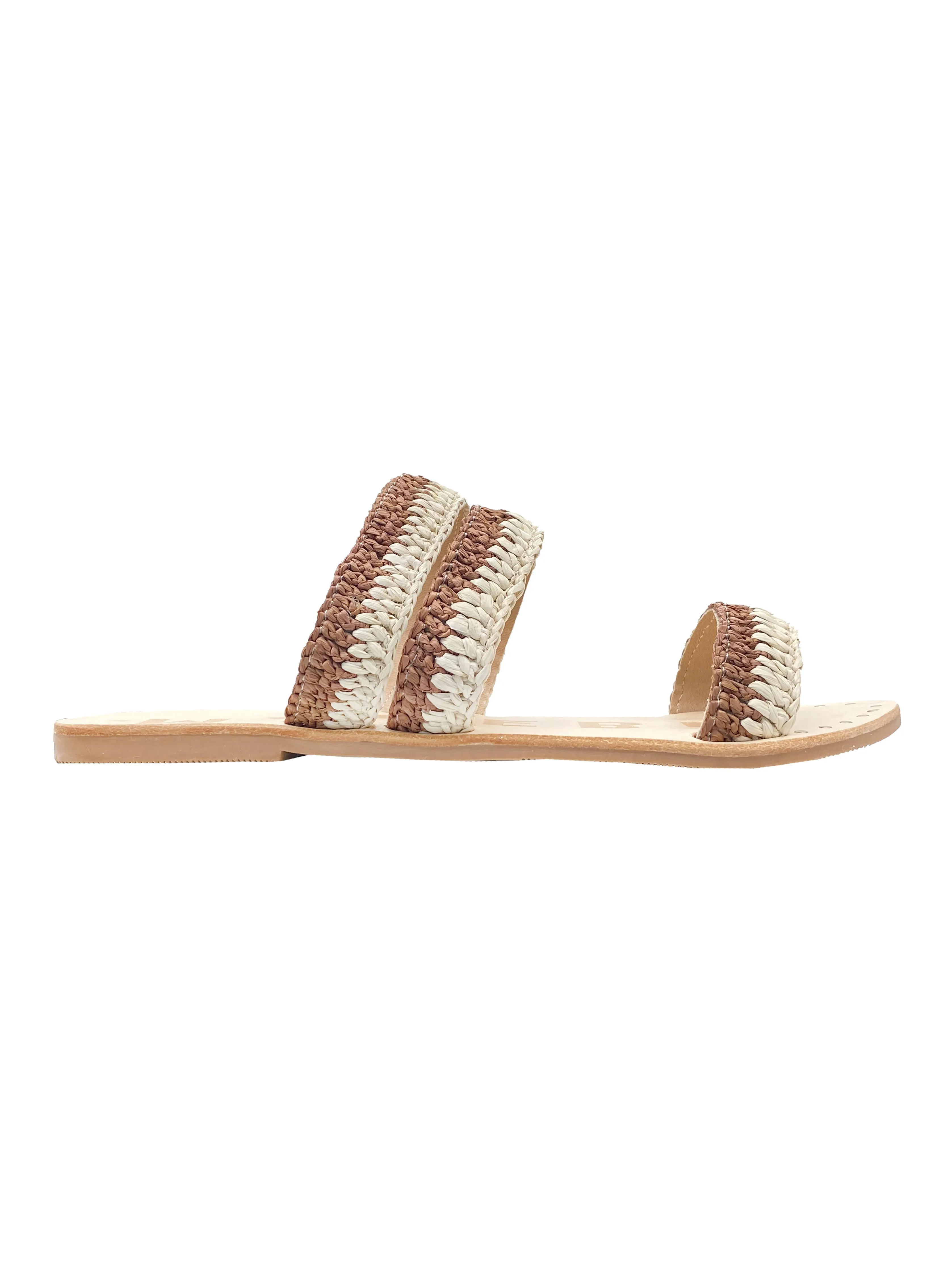 Manebi Jute Sandal - Cuero Natural sold by Faherty