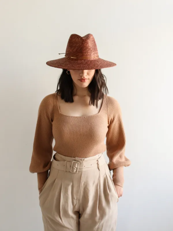 Gigi Pip Isla - Brown sold by Faherty