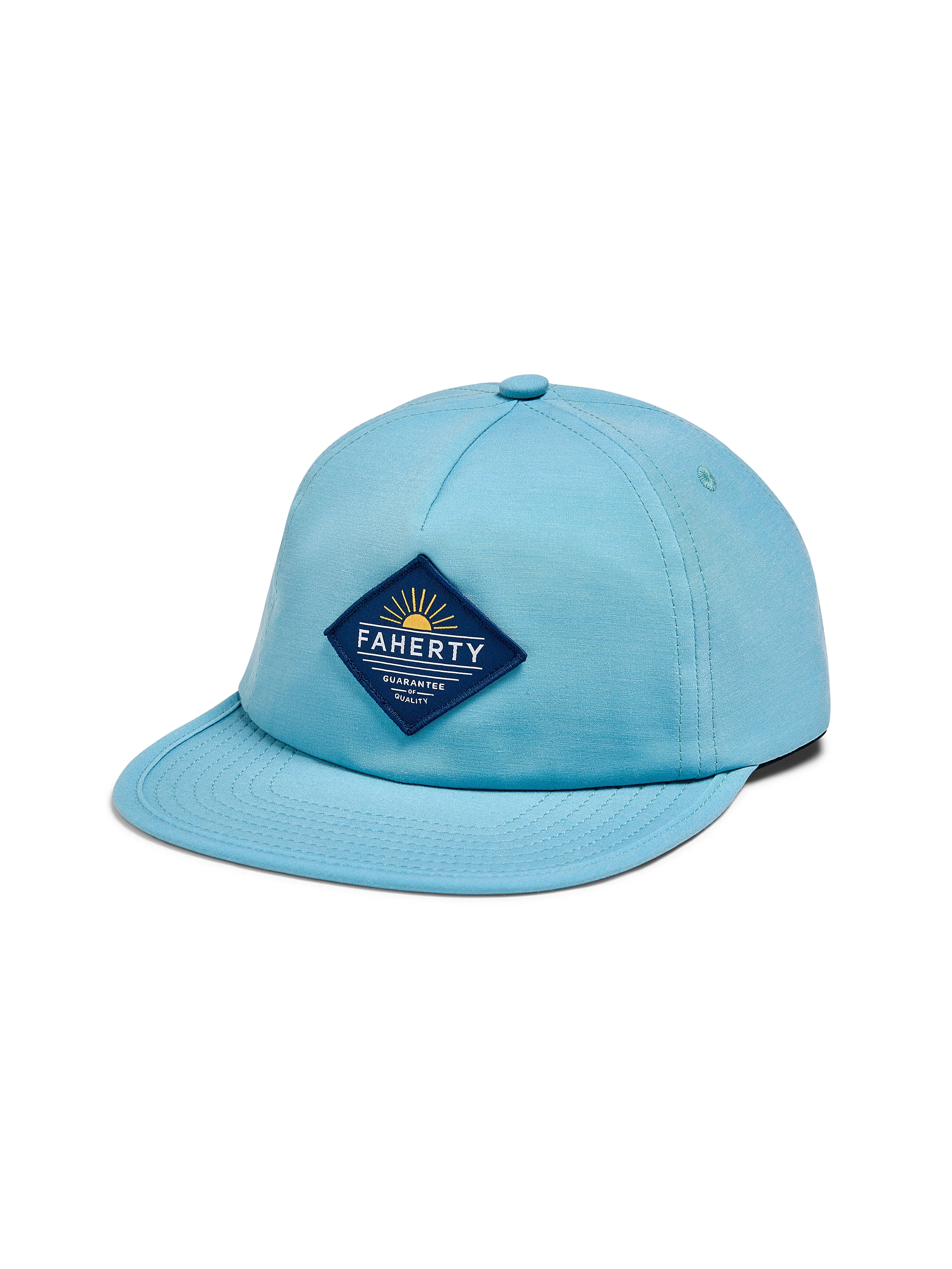 All Day Hat - Turquoise Sky sold by Faherty