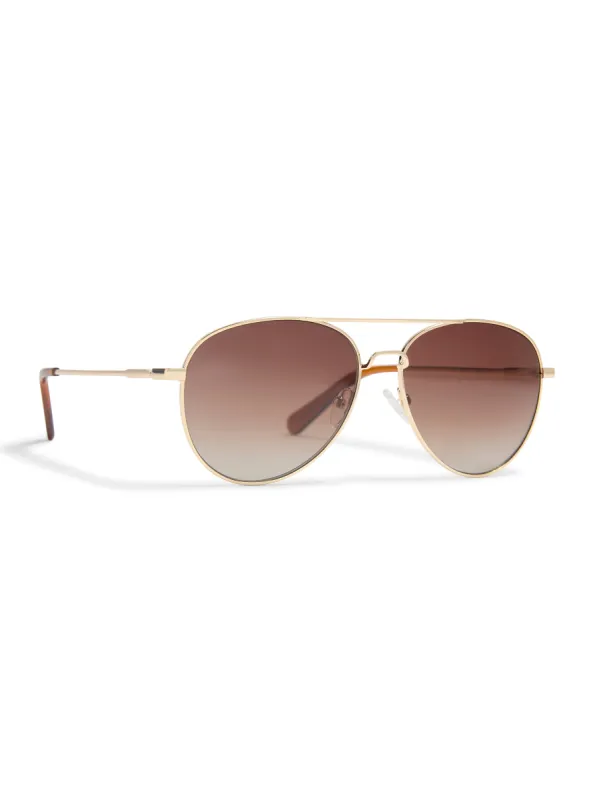 Byron Sunglasses - Gold sold by Faherty