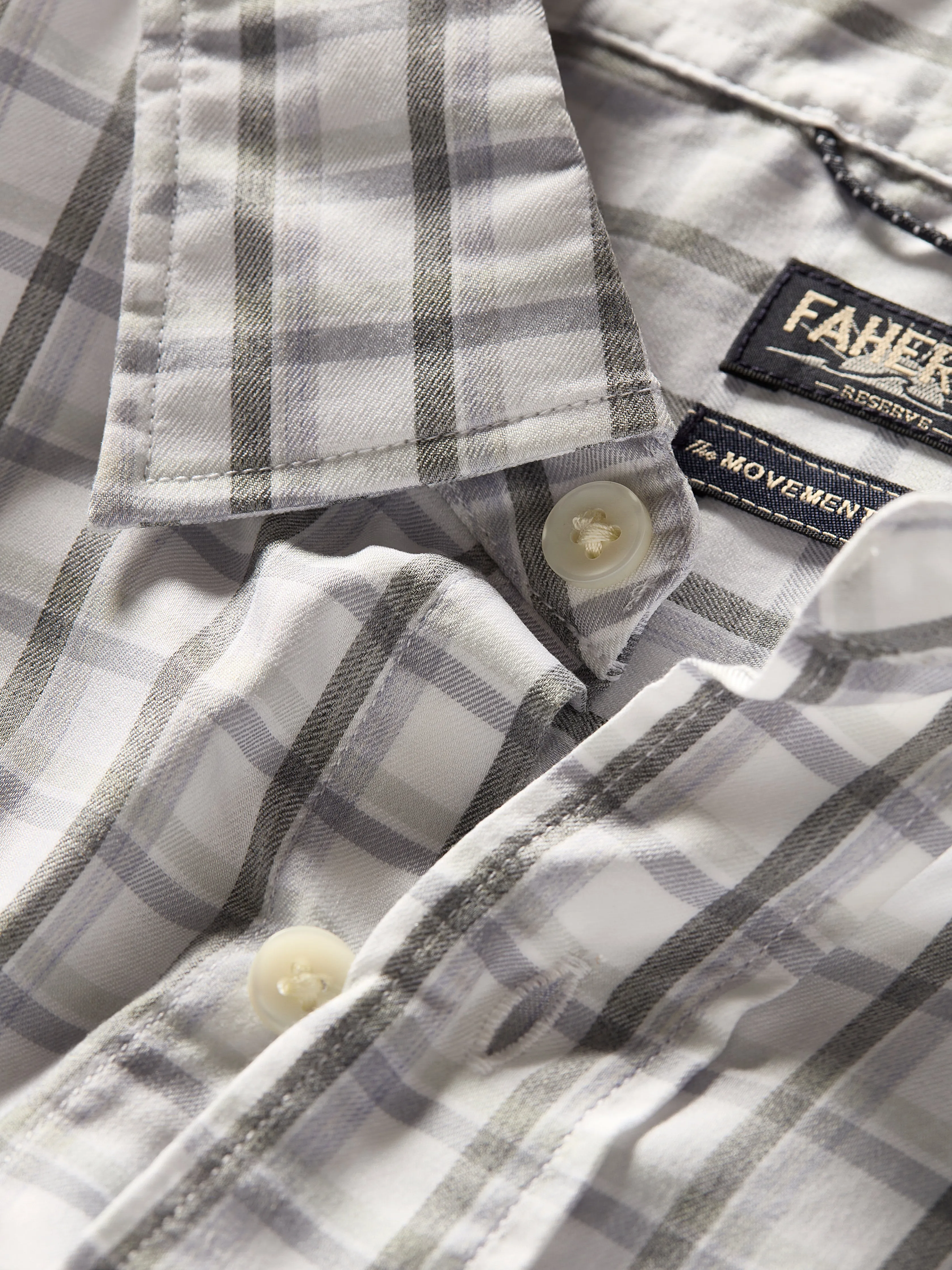 Movement™ Shirt - Winter Roads Plaid sold by Faherty product image thumbnail 2